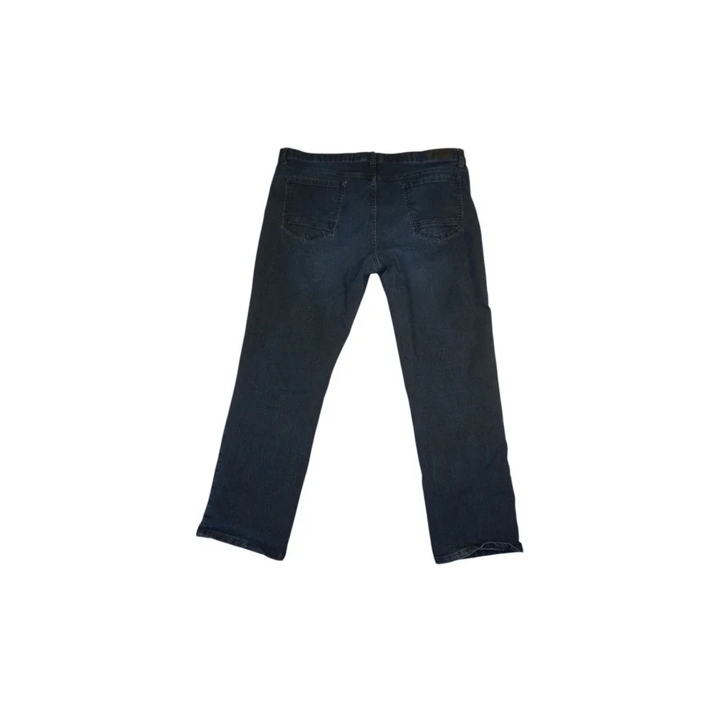 Kenneth Cole Reaction Straight Leg Jeans Men's 38x30 Dark Wash Denim Pants